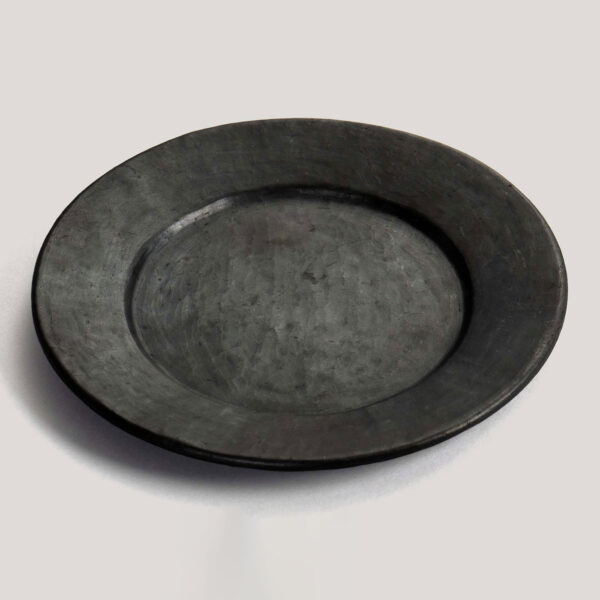 Angee Black Stone Pottery Dinner Plate Medium (Set of 4)