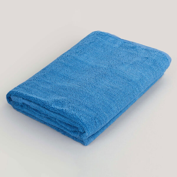 Misu Blue Handwoven Bath Towel