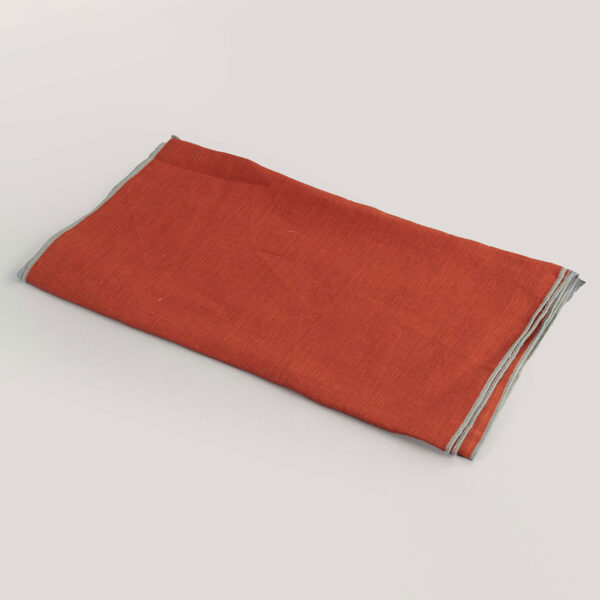 Sena Coral  Linen Table Runner