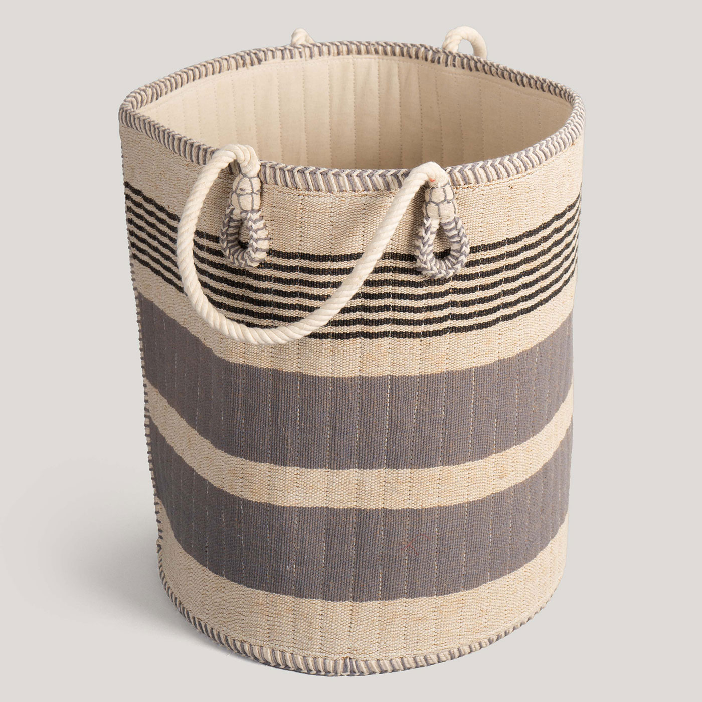 Akira Natural Handwoven Sabala Natural Fibre Basket