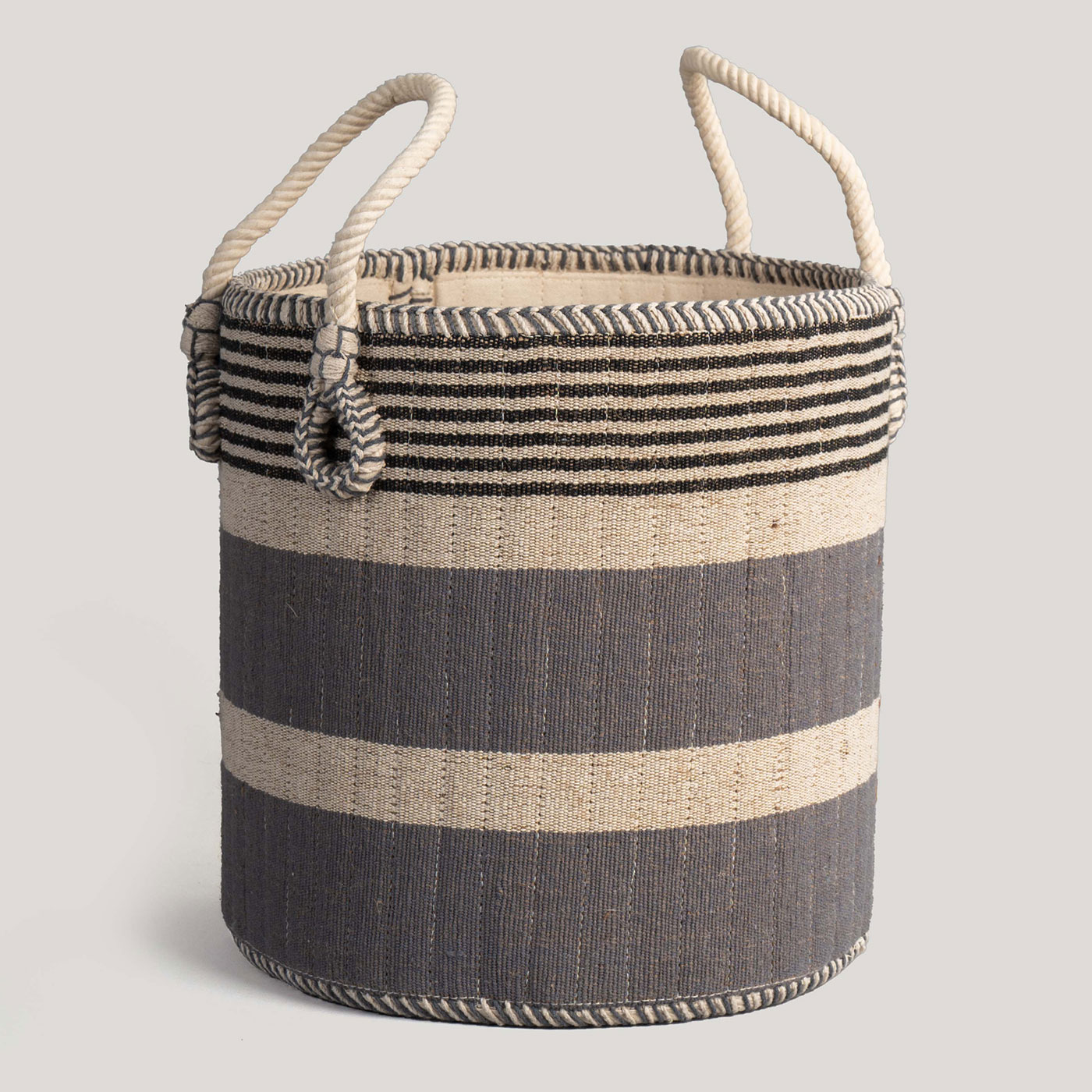 Akira Natural Handwoven Sabala Natural Fibre Basket
