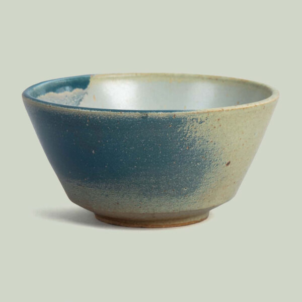 Navina Blue Gray Stone Pottery Bowl (Small)