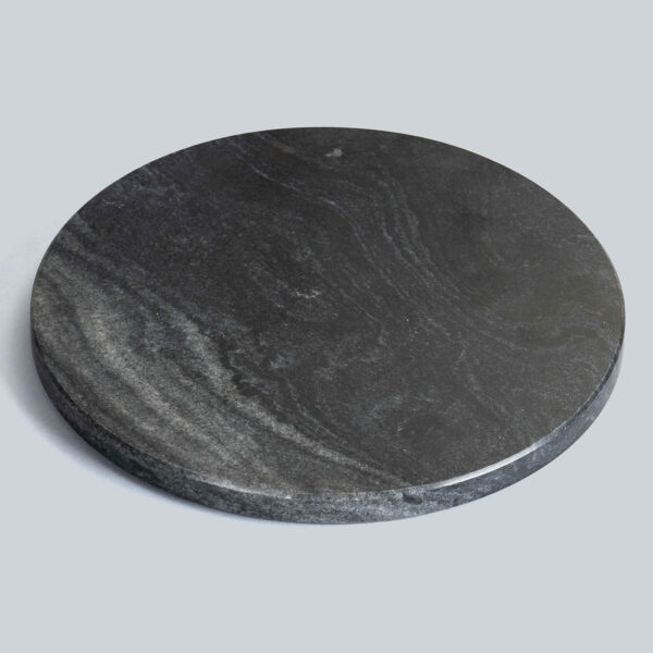 Laksh Black Hand Carved Marble Chopping Board