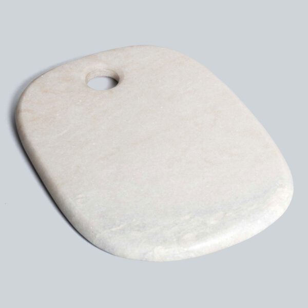 Hiral Gray Hand Carved Marble Chopping Board